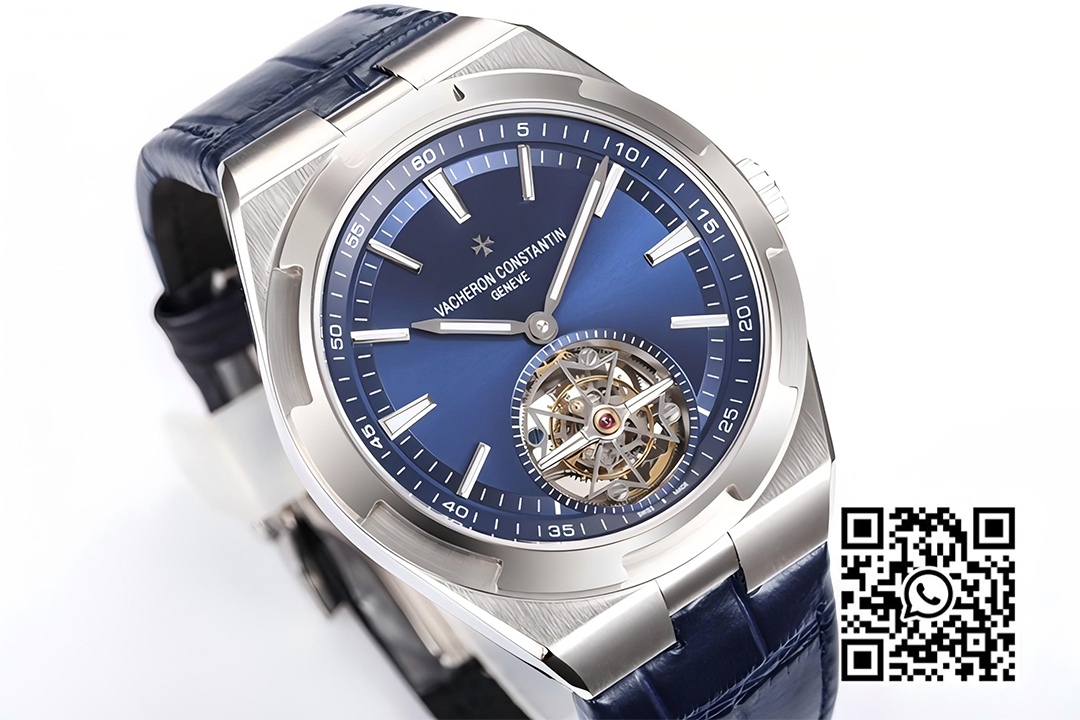 Vacheron Constantin Overseas Tourbillon Ref 6000V/110A-B544 SS BBR Factory 1:1 Best Edition Blue Dial