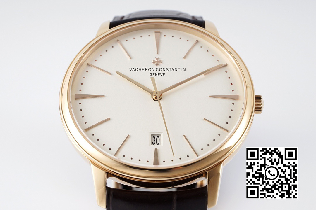 Vacheron Constantin Patrimony Date 85180/000R-9248 RG PPF Factory 1:1 Best Edition White Dial