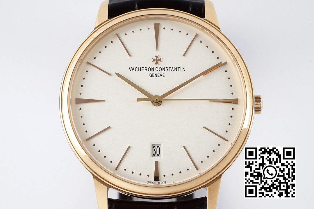 Vacheron Constantin Patrimony Date 85180/000R-9248 RG PPF Factory 1:1 Best Edition White Dial