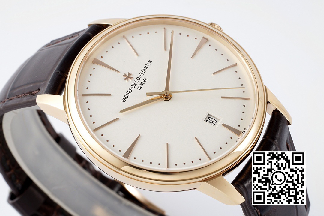 Vacheron Constantin Patrimony Date 85180/000R-9248 RG PPF Factory 1:1 Best Edition White Dial