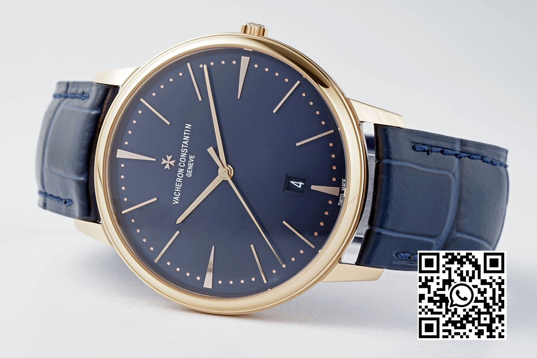 Vacheron Constantin Patrimony Date 85180/000R-9166 RG PPF Factory 1:1 Best Edition Blue Dial