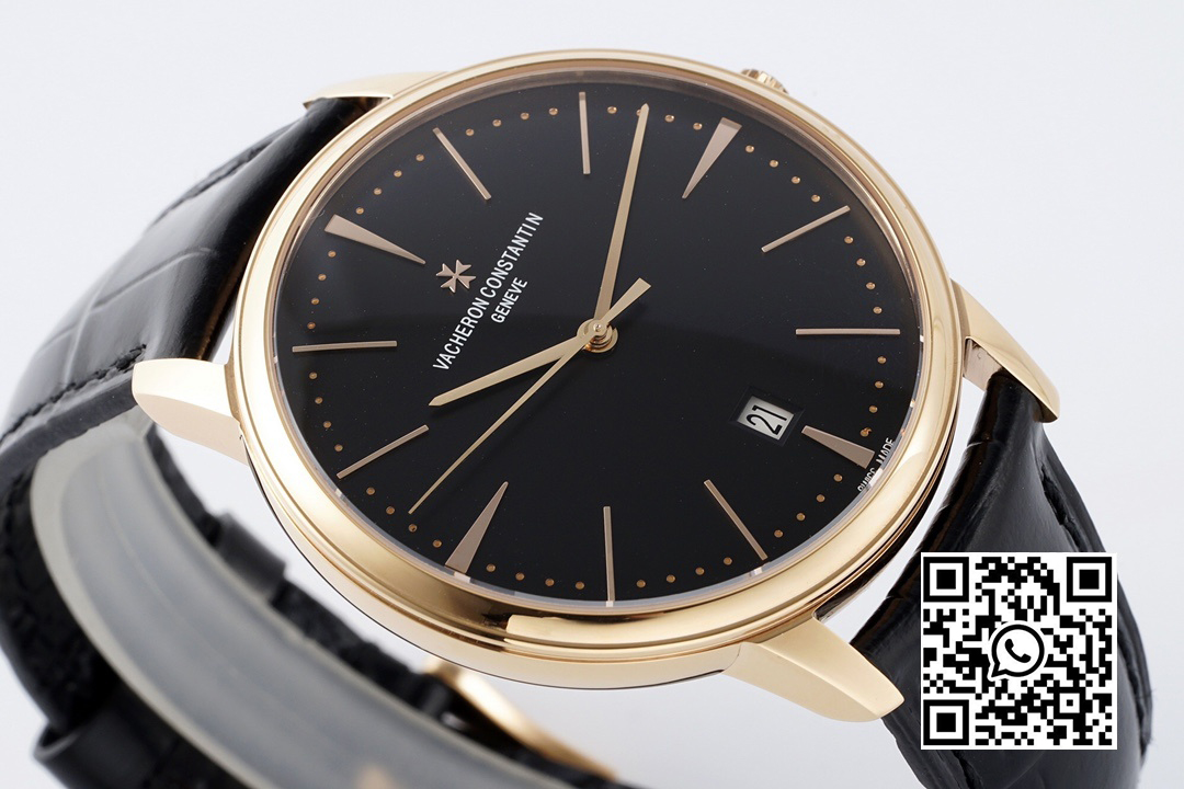 Vacheron Constantin Patrimony Date 85180/000R-9166 RG PPF Factory 1:1 Best Edition Black Dial