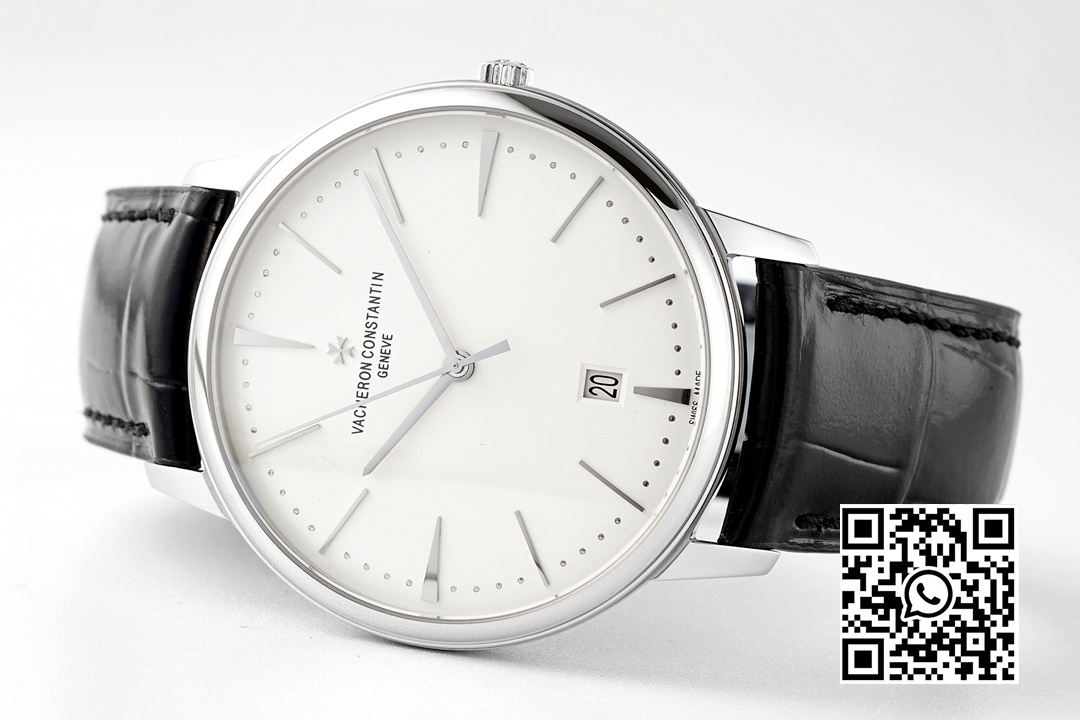 Vacheron Constantin Patrimony Date 85180/000G-9230 SS PPF Factory 1:1 Best Edition White Dial