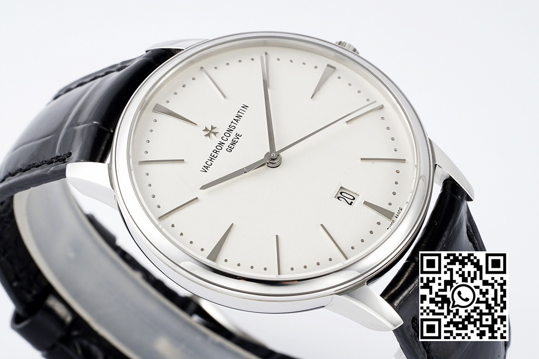 Vacheron Constantin Patrimony Date 85180/000G-9230 SS PPF Factory 1:1 Best Edition White Dial