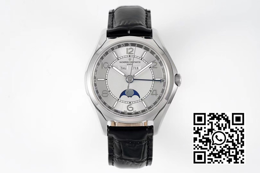 Vacheron Constantin Fiftysix Complete Calendar 4000E/000A-B439 SS 40mm ZF Factory 1:1 Best Edition Gray Dial