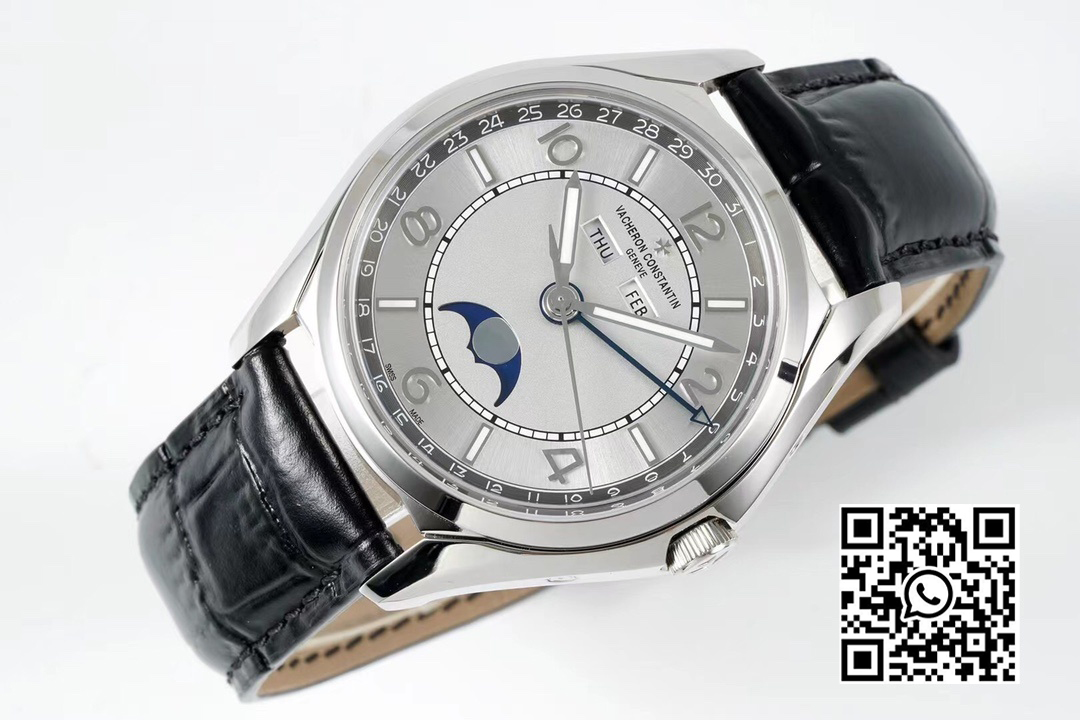 Vacheron Constantin Fiftysix Complete Calendar 4000E/000A-B439 SS 40mm ZF Factory 1:1 Best Edition Gray Dial