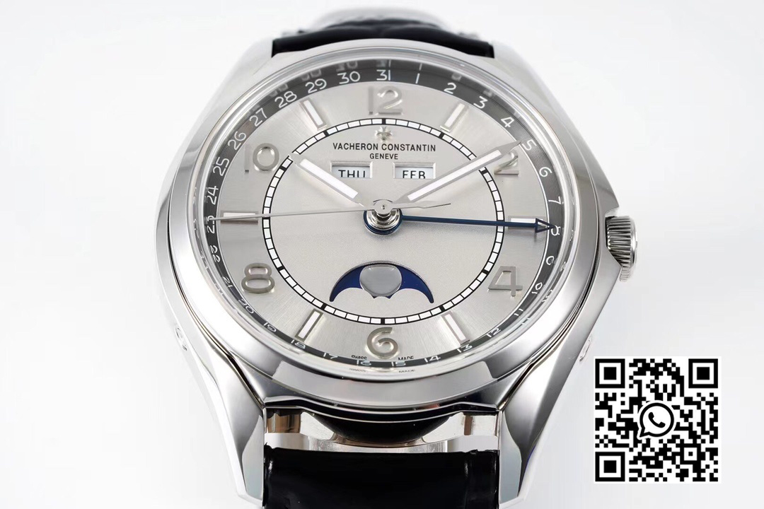 Vacheron Constantin Fiftysix Complete Calendar 4000E/000A-B439 SS 40mm ZF Factory 1:1 Best Edition Gray Dial