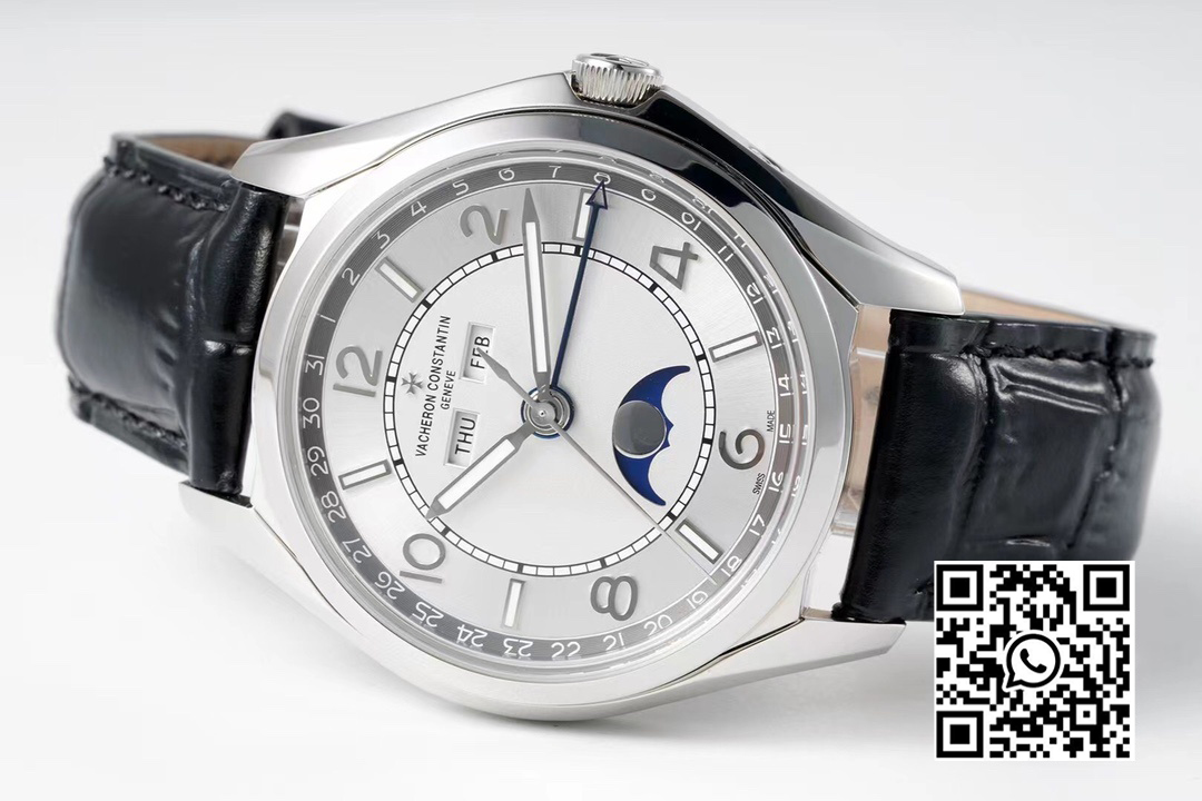 Vacheron Constantin Fiftysix Complete Calendar 4000E/000A-B439 SS 40mm ZF Factory 1:1 Best Edition Gray Dial