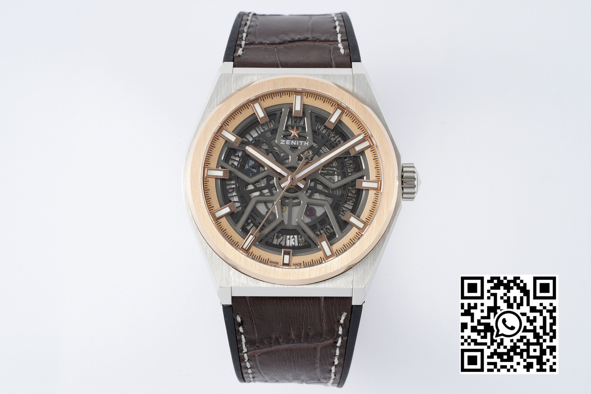 ZENITH Defy Classic 87.9001.670/79.R589 LF Factory 1:1 Best Edition RG Bezel Skeleton RG Dial