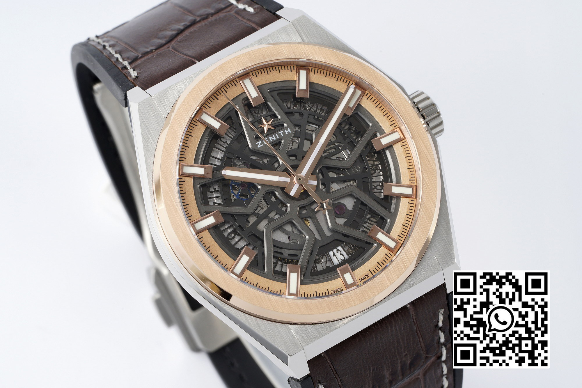 ZENITH Defy Classic 87.9001.670/79.R589 LF Factory 1:1 Best Edition RG Bezel Skeleton RG Dial