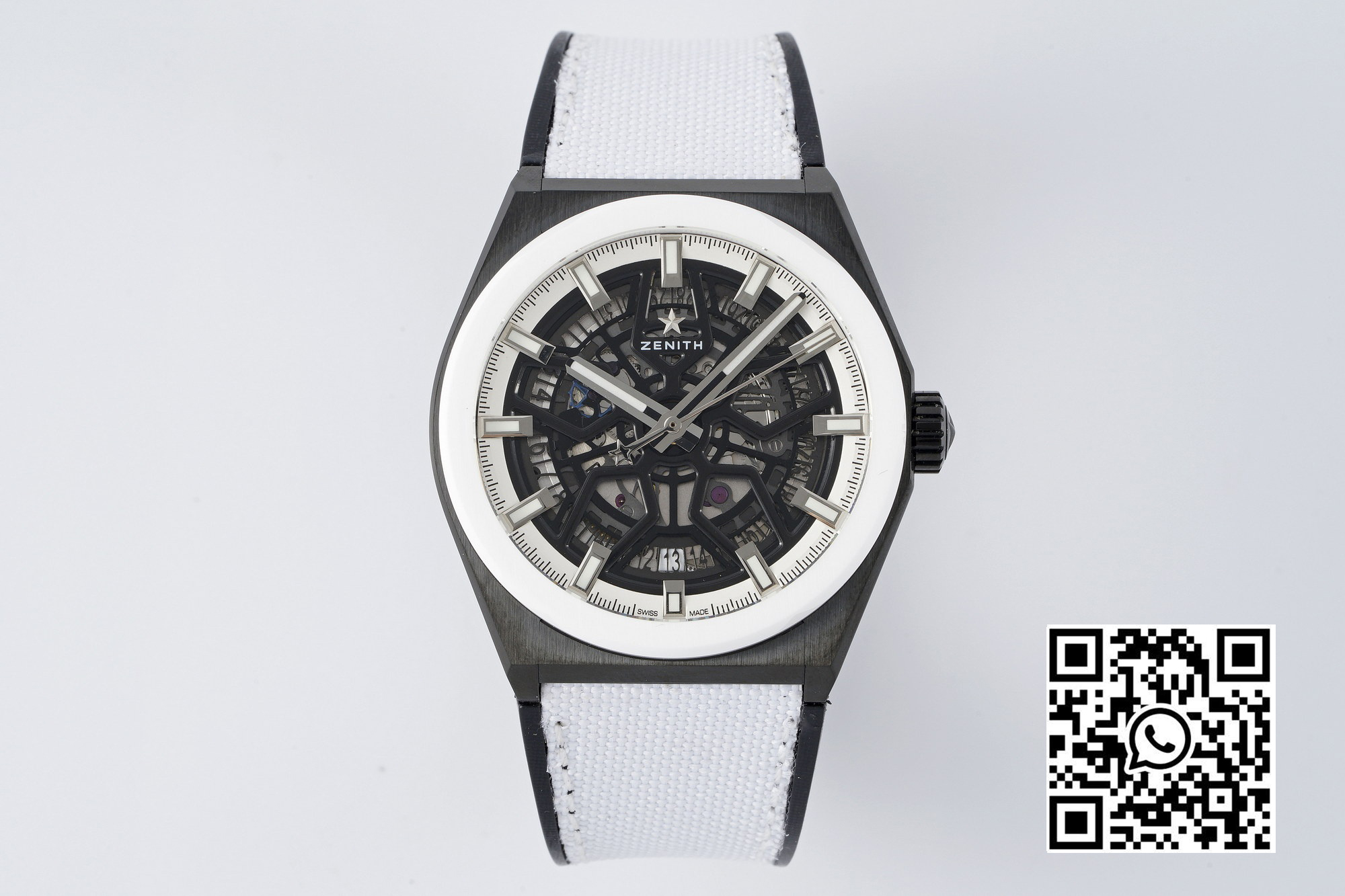 ZENITH Defy Classic 49.9005.670/11.R943 49.9005.670/11.R943 LF Factory 1:1 Best Edition White Bezel Skeleton White Dial