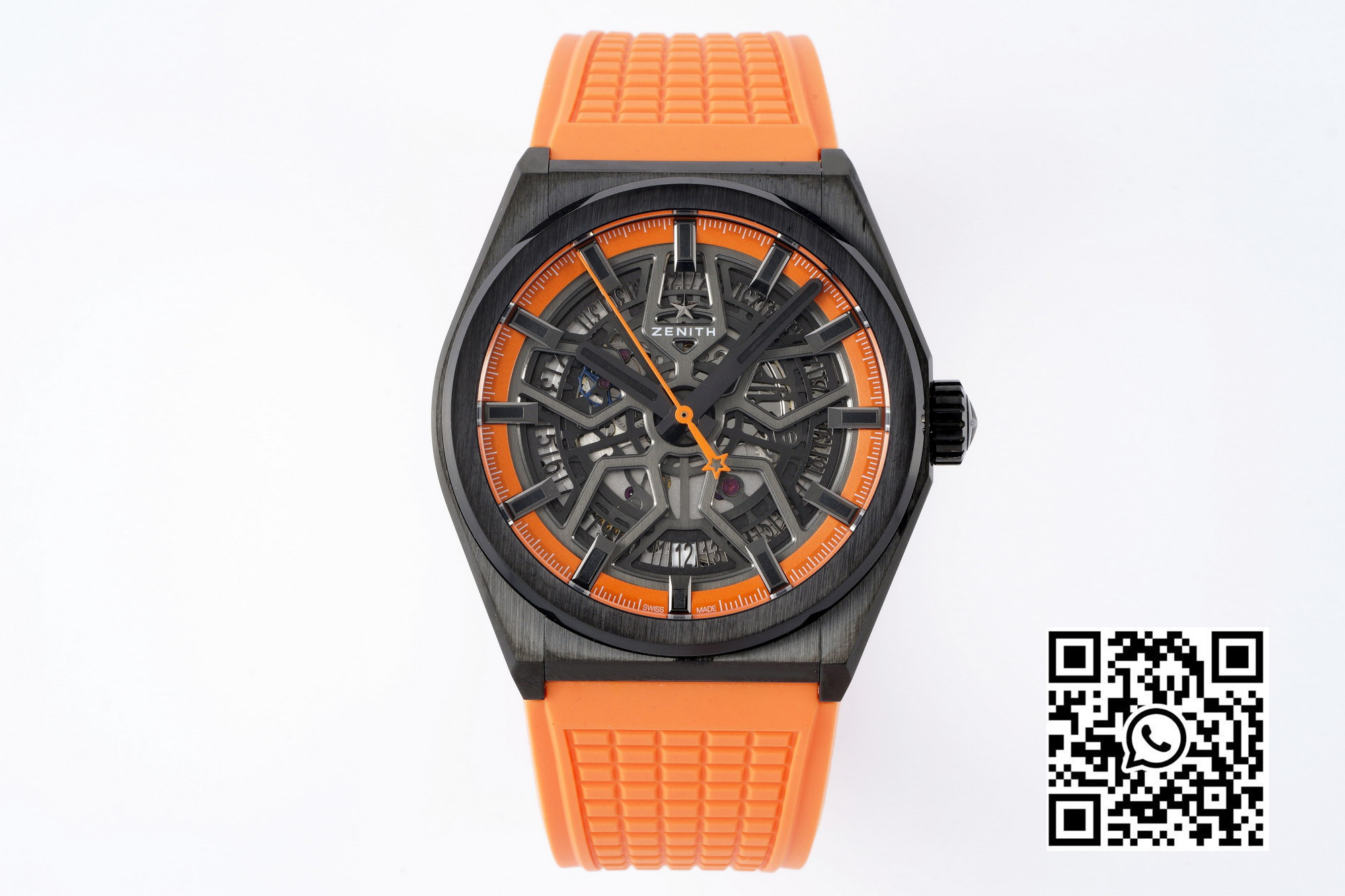 ZENITH Defy Classic 49.9001.670/78.R781 PVD LF Factory 1:1 Best Edition Skeleton Orange Dial