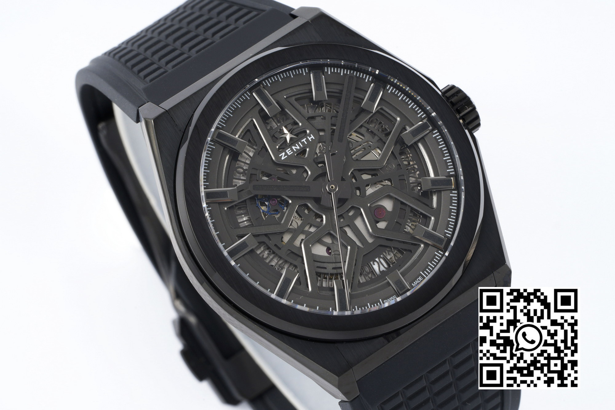 ZENITH Defy Classic 49.9000.670/78.R782 PVD LF Factory 1:1 Best Edition Skeleton Black Dial