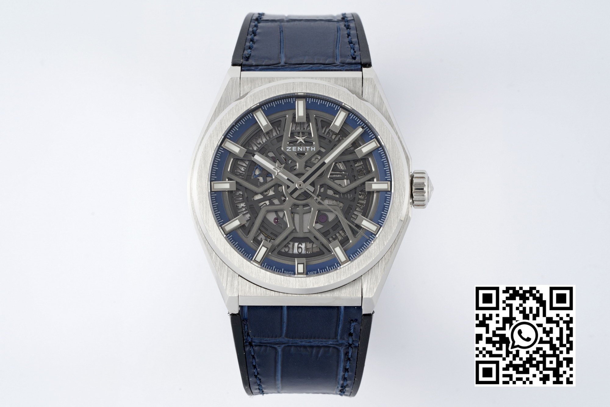 ZENITH 95.9000.670/78.R584 Defy Classic LF Factory 1:1 Best Edition Skeleton Blue Dial