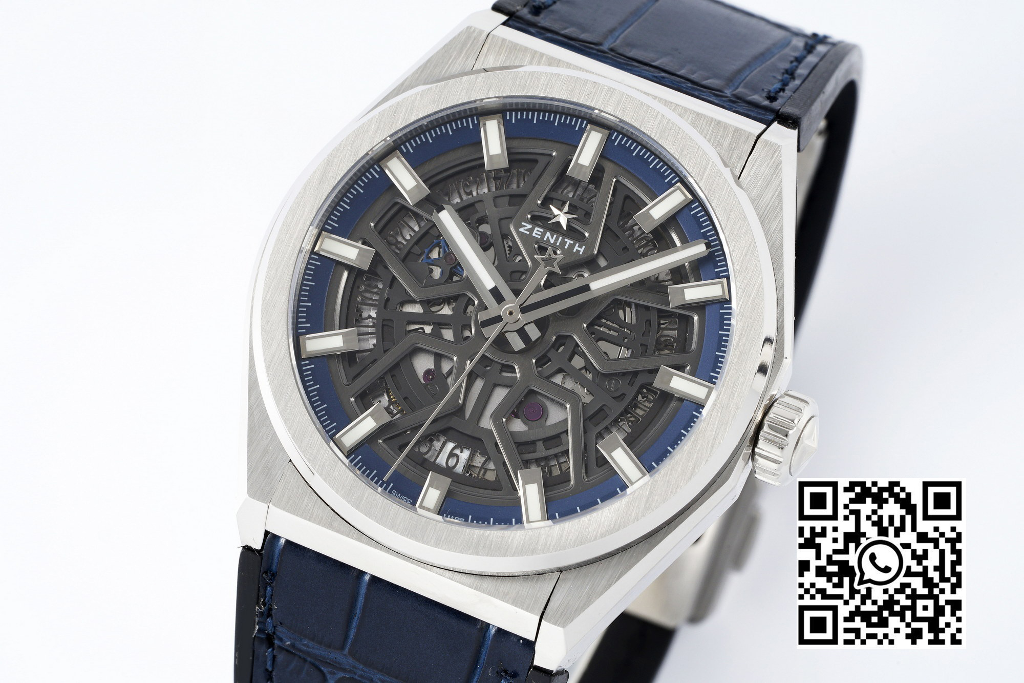 ZENITH 95.9000.670/78.R584 Defy Classic LF Factory 1:1 Best Edition Skeleton Blue Dial